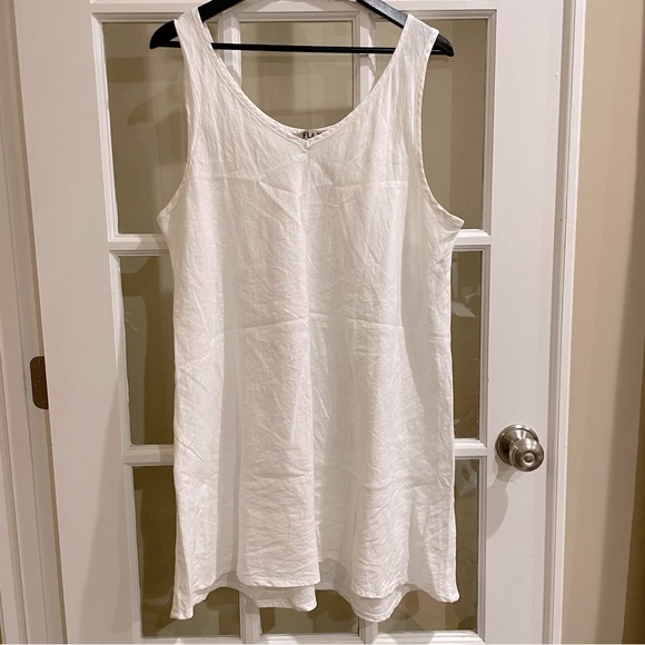 Flax Dresses & Skirts - FLAX Linen Short Dress Woman Size Large
